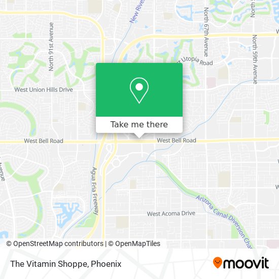 Mapa de The Vitamin Shoppe