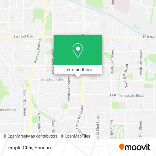 Temple Chai map