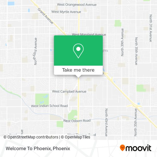 Welcome To Phoenix map