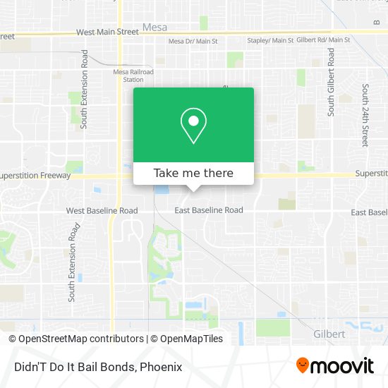 Mapa de Didn'T Do It Bail Bonds