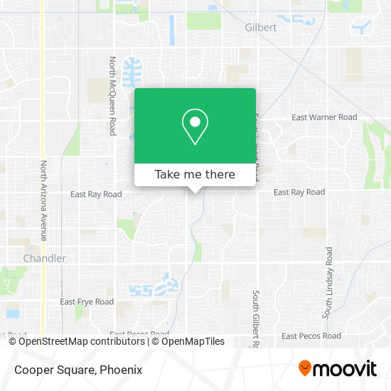 Mapa de Cooper Square