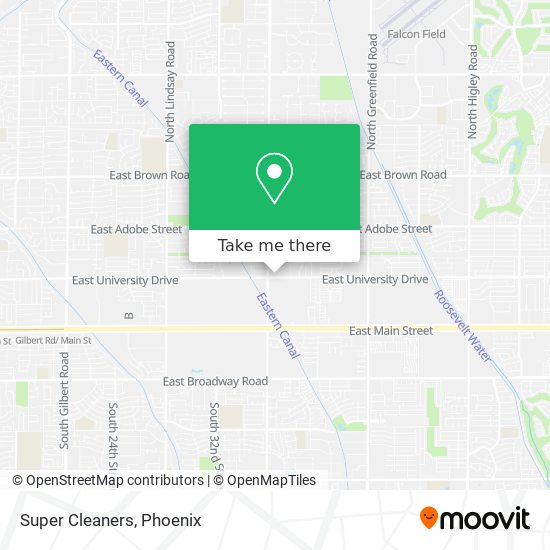 Super Cleaners map