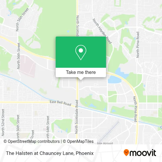 The Halsten at Chauncey Lane map