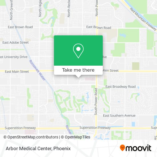Arbor Medical Center map