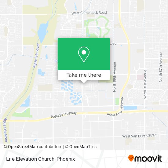 Mapa de Life Elevation Church