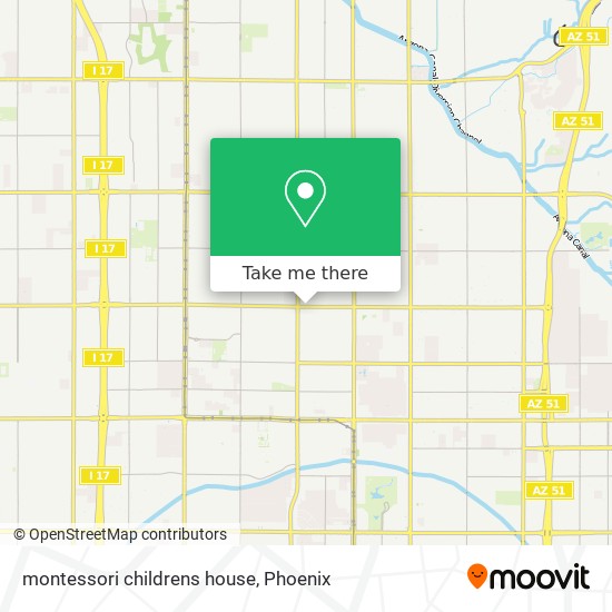 montessori childrens house map