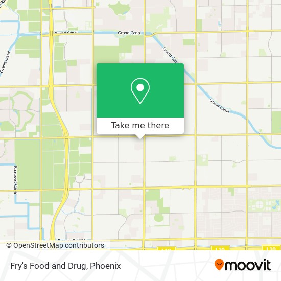 Fry's Food and Drug map