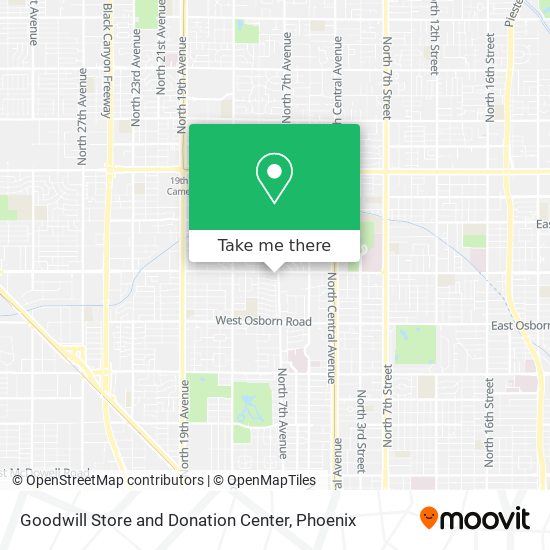 Mapa de Goodwill Store and Donation Center