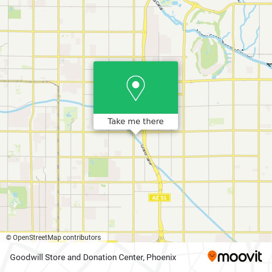 Goodwill Store and Donation Center map
