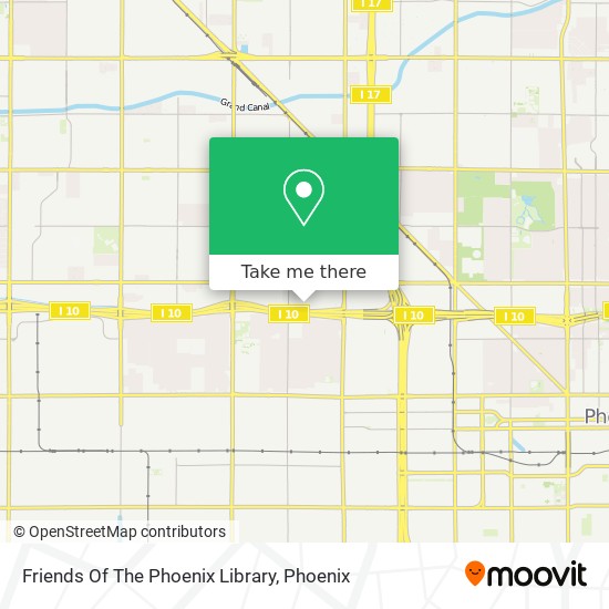 Friends Of The Phoenix Library map