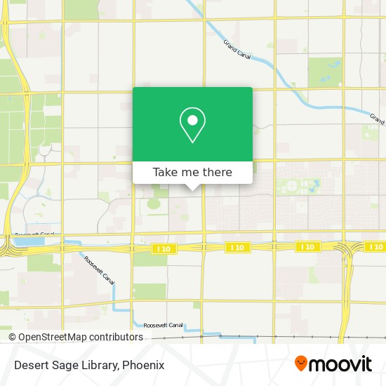 Desert Sage Library map