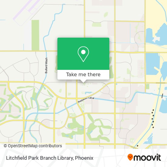 Mapa de Litchfield Park Branch Library