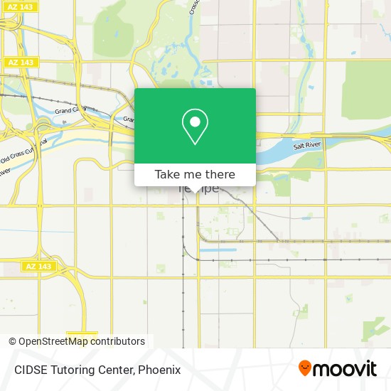 CIDSE Tutoring Center map