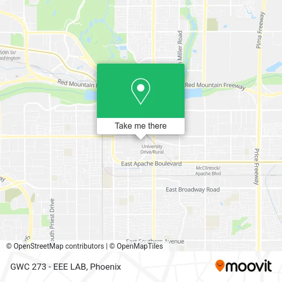 GWC 273 - EEE LAB map