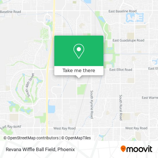 Mapa de Revana Wiffle Ball Field