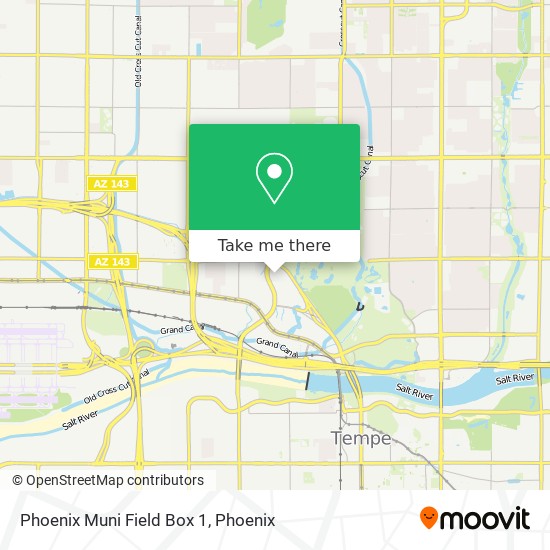 Mapa de Phoenix Muni Field Box 1