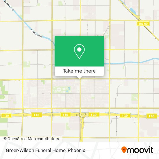 Greer-Wilson Funeral Home map