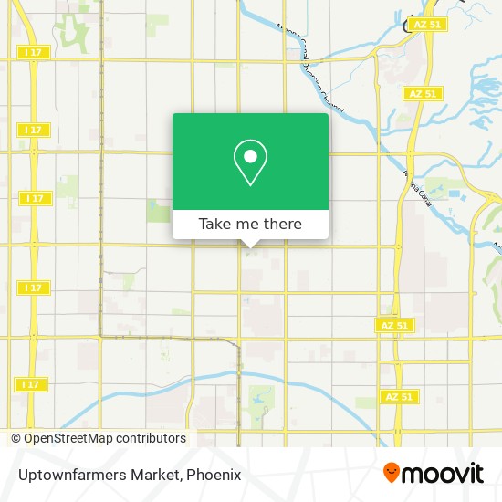 Uptownfarmers Market map