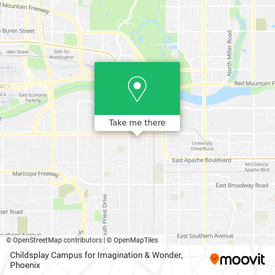 Mapa de Childsplay Campus for Imagination & Wonder