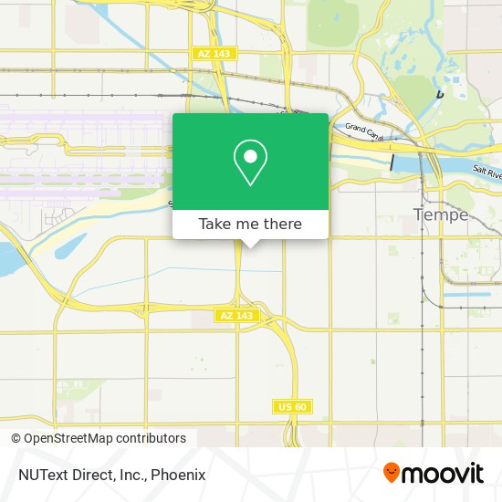 NUText Direct, Inc. map