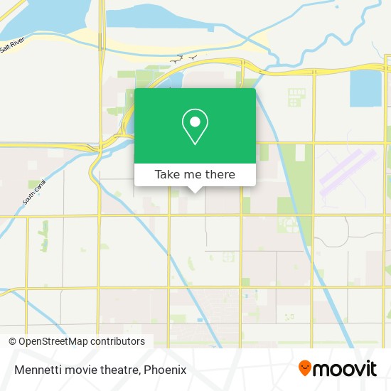 Mennetti movie theatre map