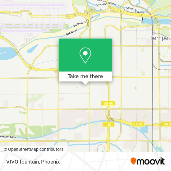 VIVO fountain map