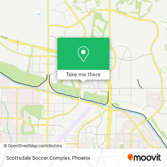 Scottsdale Soccer Complex map