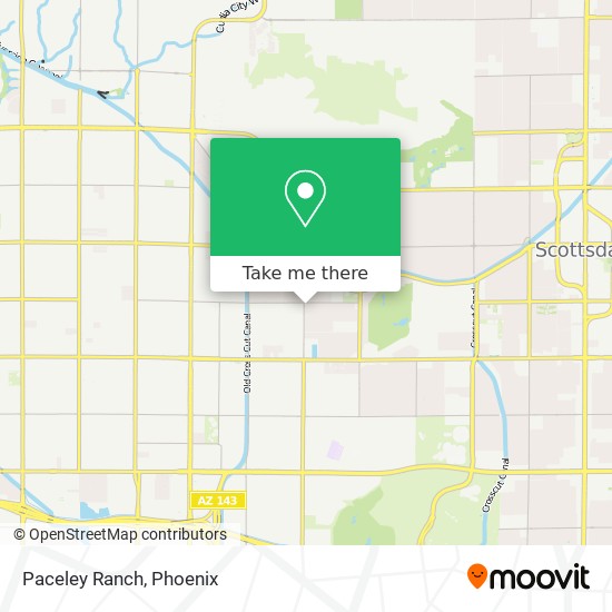 Paceley Ranch map