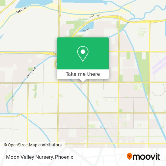 Moon Valley Nursery map