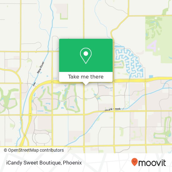 iCandy Sweet Boutique map