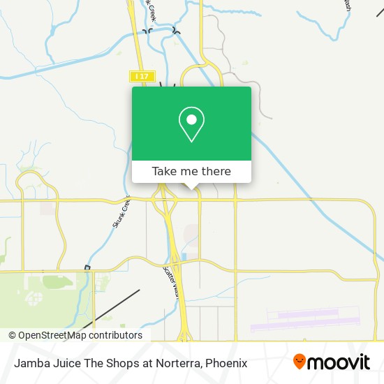 Mapa de Jamba Juice The Shops at Norterra