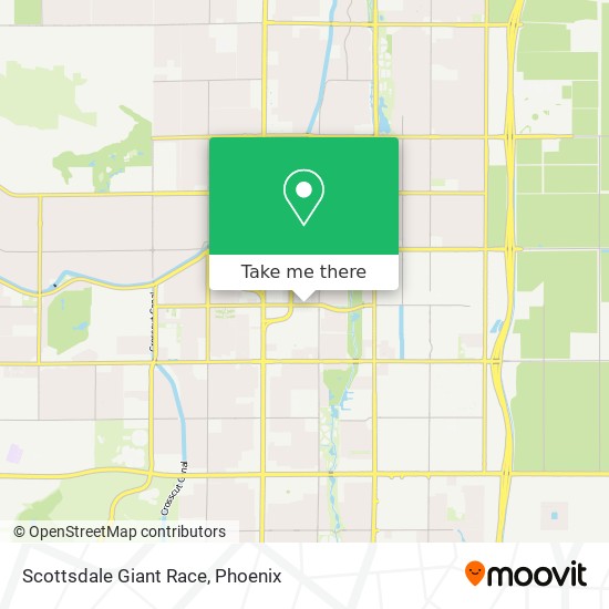 Scottsdale Giant Race map