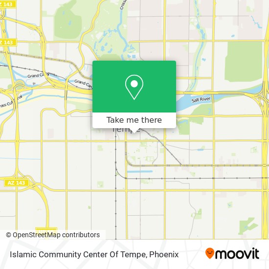 Islamic Community Center Of Tempe map