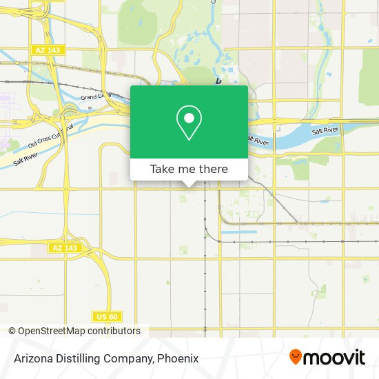 Mapa de Arizona Distilling Company