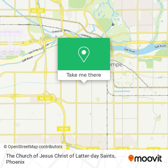 The Church of Jesus Christ of Latter-day Saints map