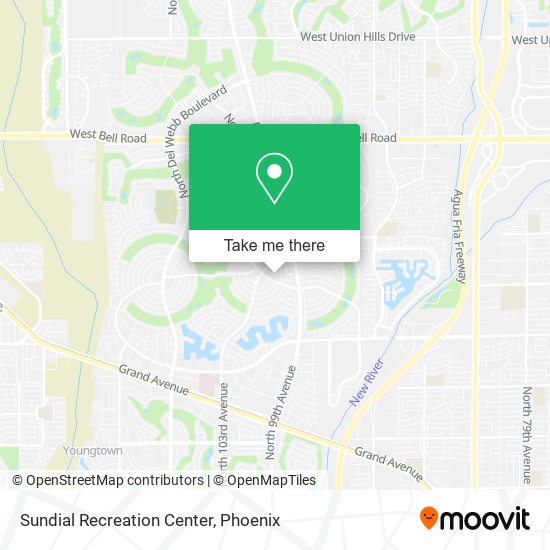 Mapa de Sundial Recreation Center