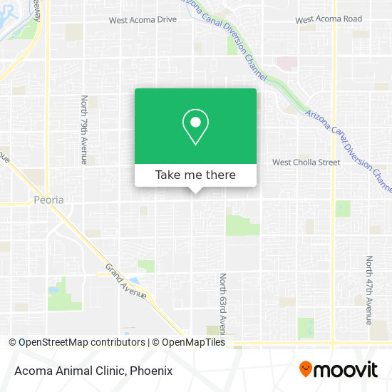 Acoma Animal Clinic map