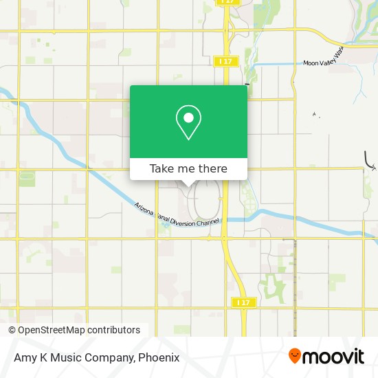 Amy K Music Company map