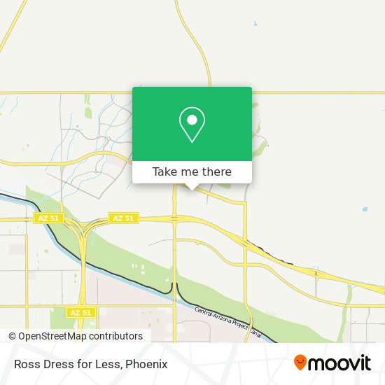 Ross Dress for Less map