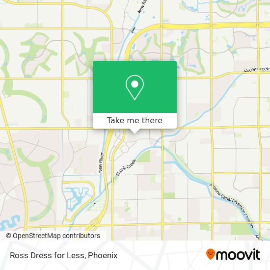 Ross Dress for Less map