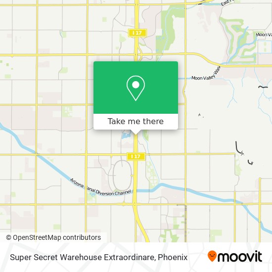 Mapa de Super Secret Warehouse Extraordinare