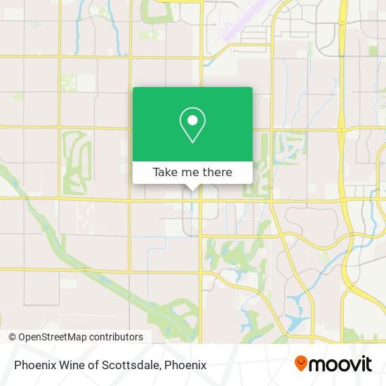 Phoenix Wine of Scottsdale map