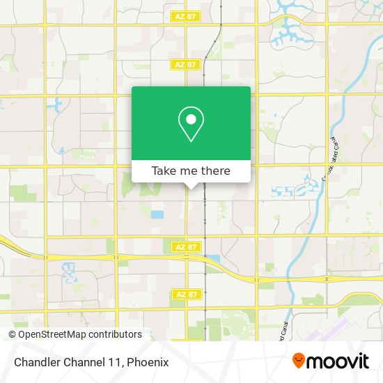 Chandler Channel 11 map