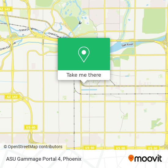 ASU Gammage Portal 4 map