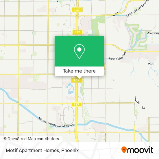 Motif Apartment Homes map