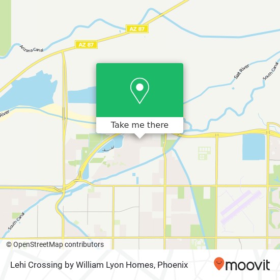 Lehi Crossing by William Lyon Homes map