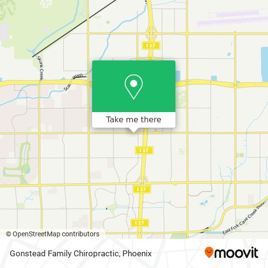 Gonstead Family Chiropractic map