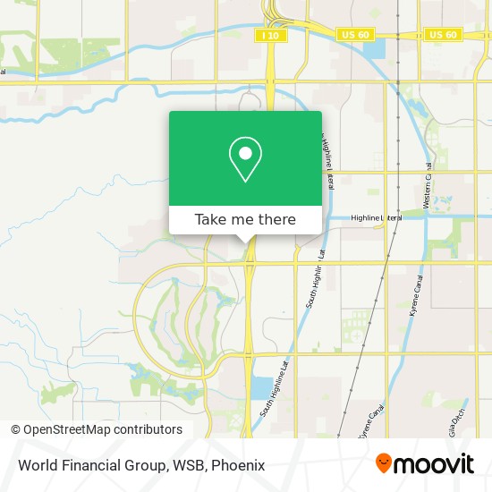 Mapa de World Financial Group, WSB