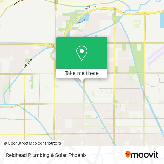 Reidhead Plumbing & Solar map