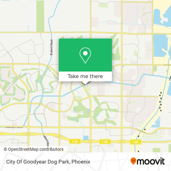 City Of Goodyear Dog Park map